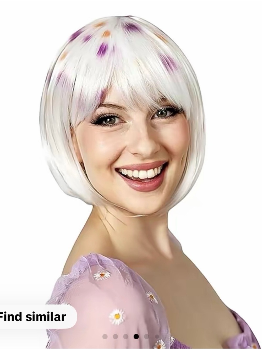 Costume coloring wig